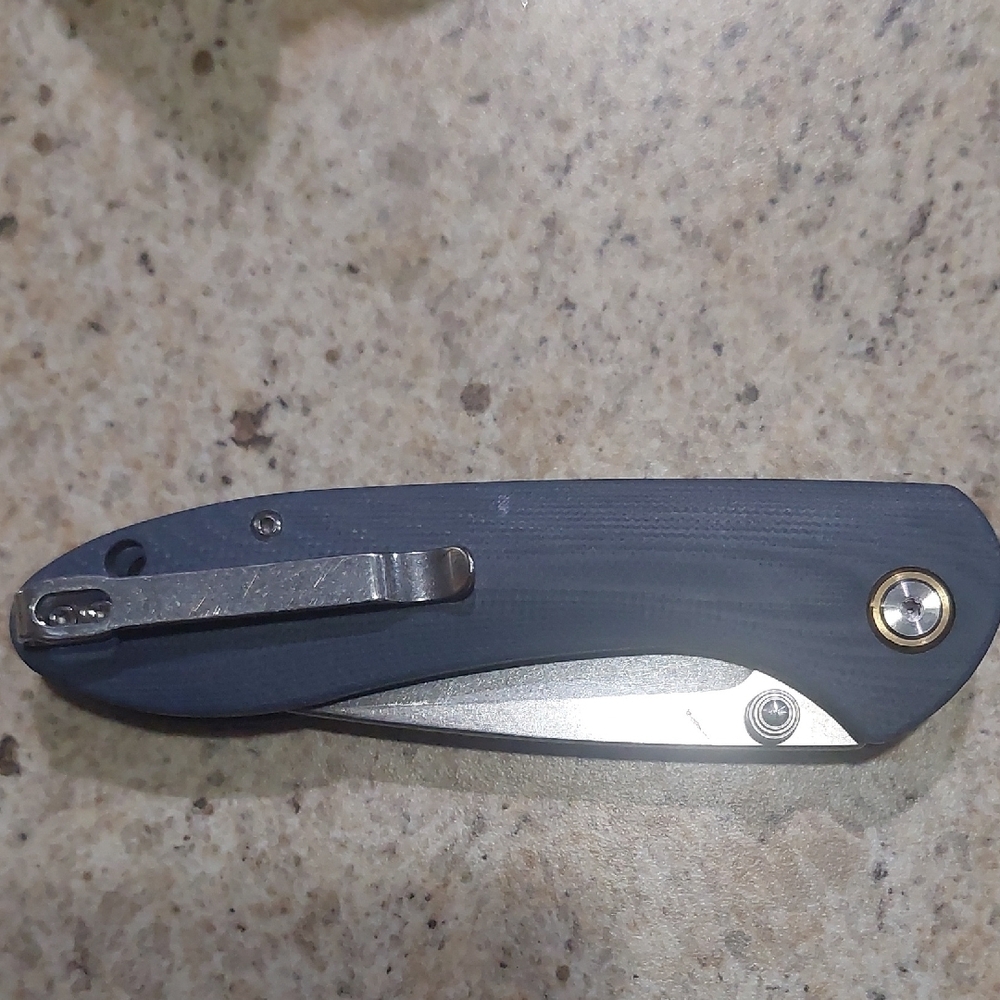 Blue Folding Knife by CRJB - Picture 2 of 8